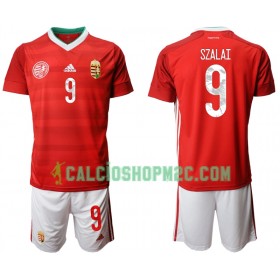 Ungheria SZALAI 9 Bambino Maglia Prima 2020 Manica Corta (+ Pantaloncini)